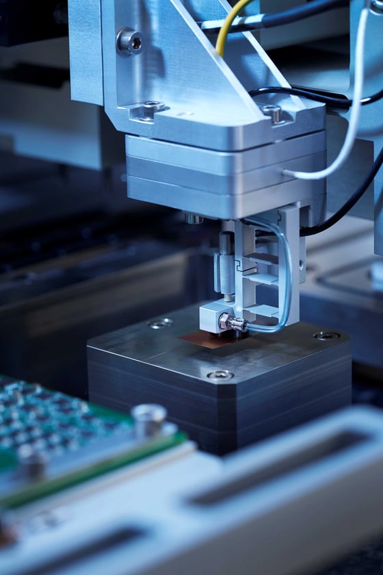 CERN Detektor Positionier Maschine