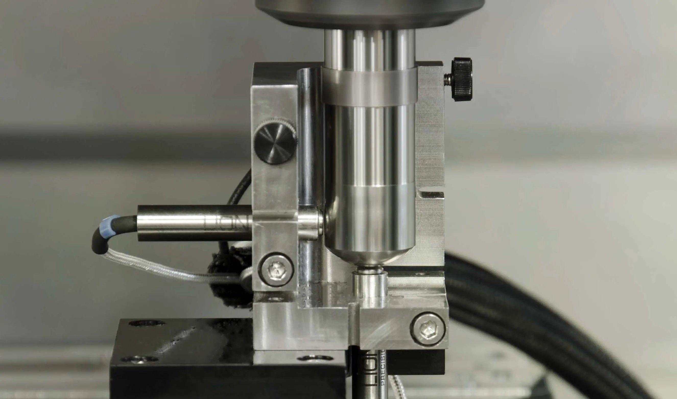 Spindle Check Analyzer Einrichtung 