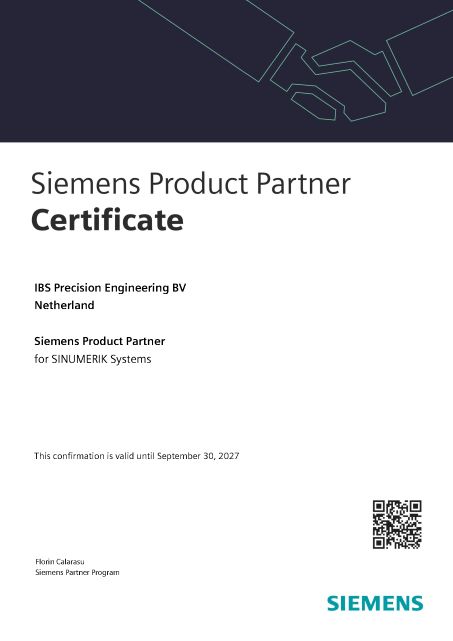 Siemens-Produktpartner bis September 2027