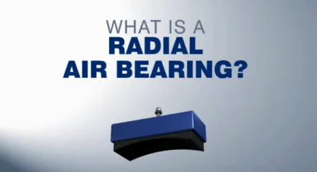 What is a radial air bearing