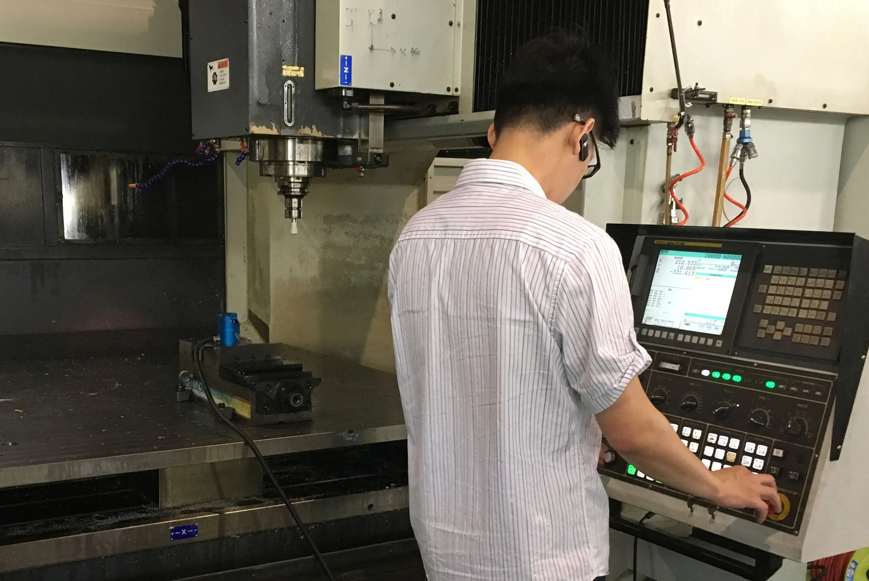 Spindle Inspector Einrichtung